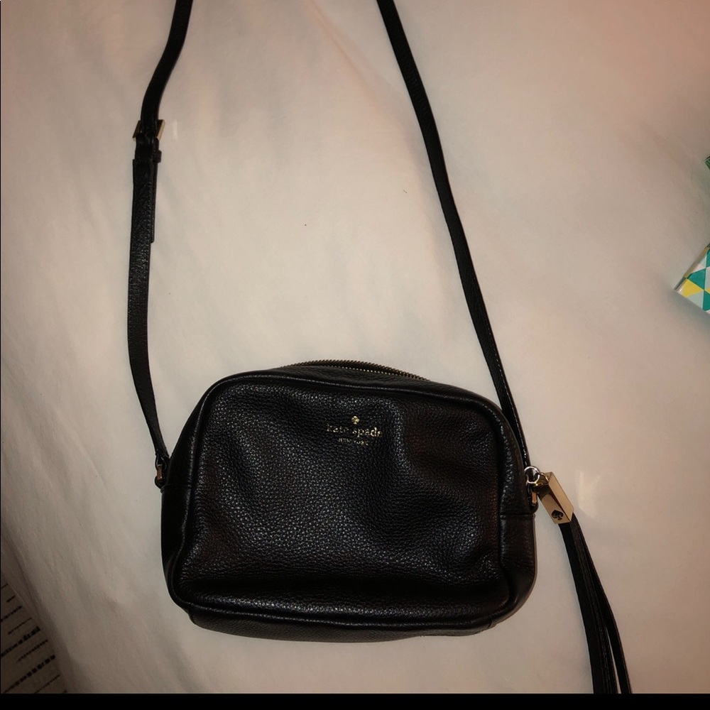 Kate Spade black crossbody purse